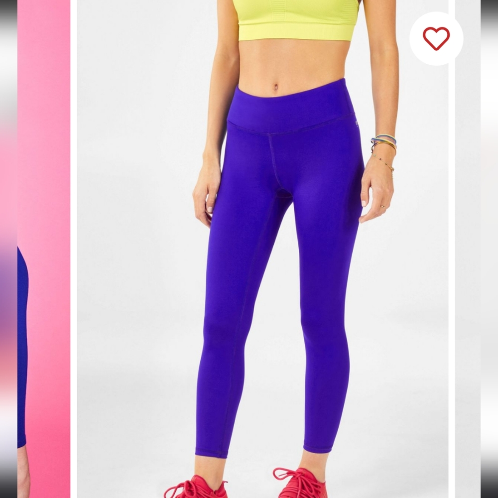 Fabletics violet purple compression tights